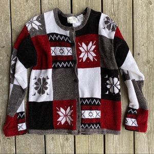 East West Fashions Button-Up Soft Sweater